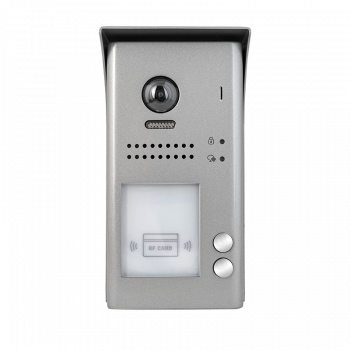 2EASY két lakásos felületre szerelhető kaputelefon egység - RFID olvasó IP54