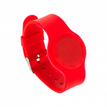 Karóra típusú RFID MIFARE (13,56MHz) chippel - piros
