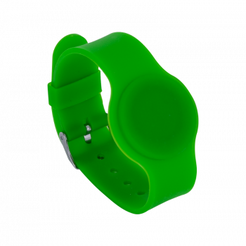 Karóra típusú RFID MIFARE (13,56MHz) chippel - zöld