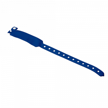 Leértékelt: Egyszer használatos RFID karkötő EM4100 (125kHz) chippel - kék