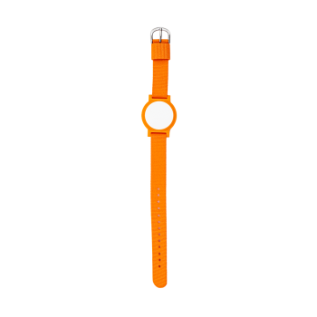 Csatos karóra típusú RFID tag MIFARE S50 (13,56MHz) chippel - narancs
