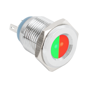 Állapotjelző LED két színű 16mm átmérővel