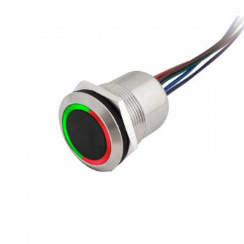 Közelítés érzékeny - LED piros/zöld - NO/NC - Időzítővel (Cseppálló IP65)