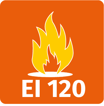 Tűzálló kivitel, EI120.